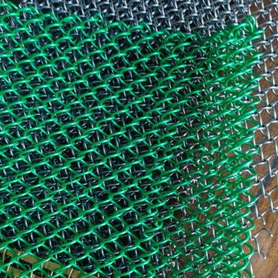 অ্যালুমিনিয়াম তারের আলংকারিক কাস্টমাইজেশন ঝুলে থাকা ডায়মন্ড কয়েল ড্রাপেরি জাল