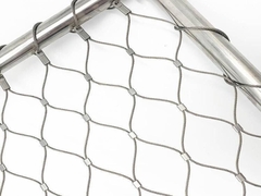টেকসই নোটেড স্টেইনলেস স্টীল তারের দড়ি Mesh 1mm-3mm