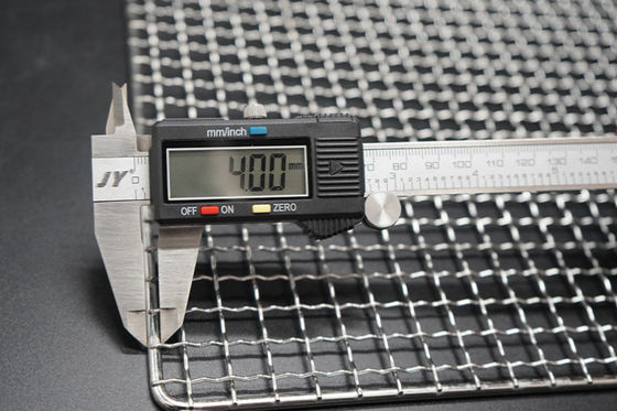 স্টেইনলেস স্টীল 304 BBQ গ্রিল জাল অ স্টিক তাপ প্রতিরোধী