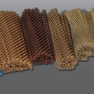 অ্যালুমিনিয়াম তারের আলংকারিক কাস্টমাইজেশন ঝুলে থাকা ডায়মন্ড কয়েল ড্রাপেরি জাল