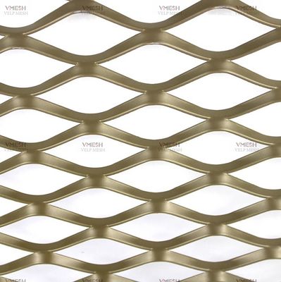 সম্প্রসারিত অ্যালুমিনিয়াম ধাতব শীট অ্যান্টি-স্কিড পরিধান প্রতিরোধী