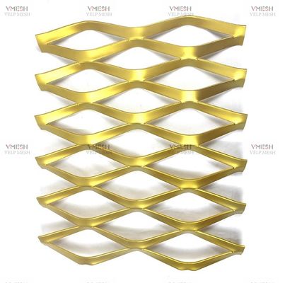 সম্প্রসারিত অ্যালুমিনিয়াম ধাতব শীট অ্যান্টি-স্কিড পরিধান প্রতিরোধী