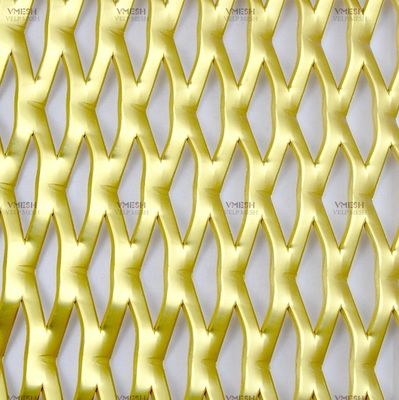 সম্প্রসারিত অ্যালুমিনিয়াম ধাতব শীট অ্যান্টি-স্কিড পরিধান প্রতিরোধী