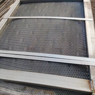 G90 G60 আমেরিকান স্ট্যান্ডার্ড 1.75lbs Self Furring Diamond Galvanized Expanded Metal Mesh Lath