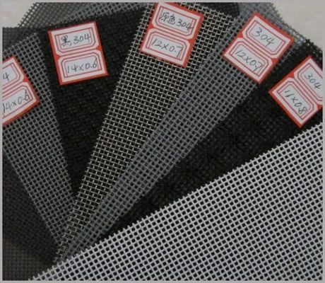 স্টেইনলেস স্টীল 14mesh মেটাল Mesh উইন্ডো জন্য নিরাপত্তা পর্দা