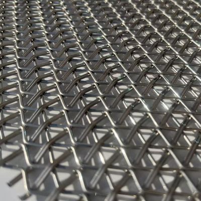 কাস্টমাইজড বিভিন্ন Weaving পদ্ধতি স্টেইনলেস স্টীল প্যানেল জন্য দেয়াল আলংকারিক জাল