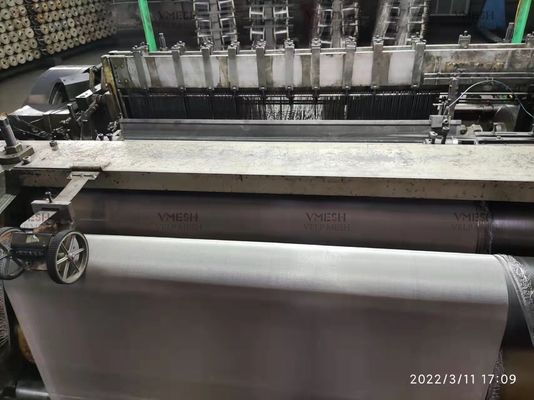 304 316L স্টেইনলেস স্টীল ইন্ডাস্ট্রিয়াল ফিল্টারিং জন্য Woven Wire Mesh