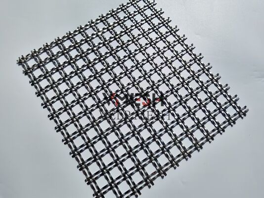 Stainless Steel Woven Crimped Decorative Custom Size Wire Mesh for Modern Building Materials Curtain Lobby Villa Wall Concert Hall Shopping Mall