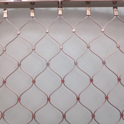 স্টেইনলেস স্টীল 304/316 দড়ি জাল Balustrade 7x19 2.5mm
