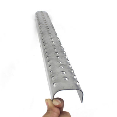 গ্যালভানাইজড পারফরেটেড সিকিউরিটি লেডার রিং অ্যান্টি-স্লিপ মেটাল পেইড