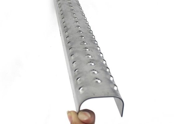 গ্যালভানাইজড পারফরেটেড সিকিউরিটি লেডার রিং অ্যান্টি-স্লিপ মেটাল পেইড