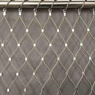 Stainless Steel Wire Rope Cable Hand-Woven Net Handrail Decorative Protect Fence