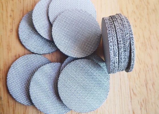 1 মাইক্রন সিন্টারড স্টেইনলেস স্টীল ফিল্টার 304 316L 0.5-200um পোর