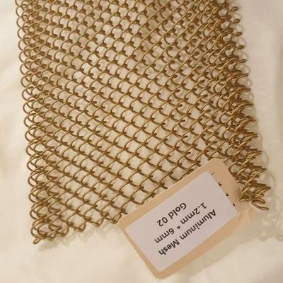 1mm Wire Stainless Steel 304 Metal Chain Link Curtain For Shopping Mall Decoration Curtain