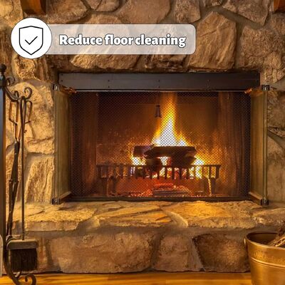 কাস্টমাইজড সাইজ 6*6mm চেইন লিঙ্ক মেটাল কার্টেন ইন পেয়ার ডিজাইন ফায়ারপ্লেস স্ক্রীন মেশ