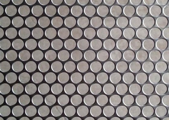 2.0mm 3.0mm বৃত্তাকার গর্ত ছিদ্রযুক্ত ধাতব শাব্দ প্যানেল অ্যালুমিনিয়াম পাউডার আবরণ