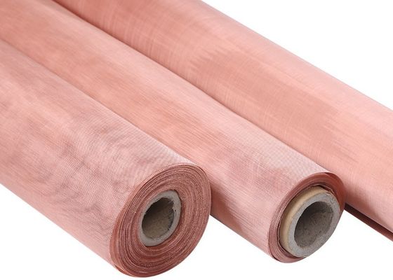 100% খাঁটি তামা বোনা তারের জাল কাপড় 250 মিমি জাল OEM ODM