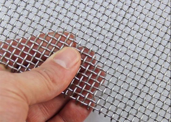 430 310S ক্রিম্পড বোনা তারের জাল 30mm*30mm হোল ক্ষার প্রতিরোধী