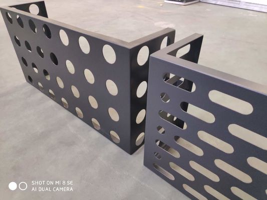 Anodizing Perforated Metal Sheet স্টেইনলেস স্টীল অ্যালুমিনিয়াম খাদ বৃত্তাকার গর্ত