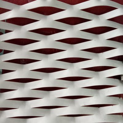 ধাতু প্রসারিত প্রসারিত জাল Galvanized স্টেইনলেস স্টীল অ্যালুমিনিয়াম