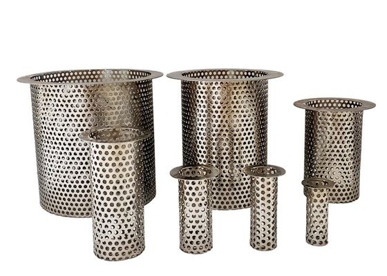 40%-90% তরল কঠিন পরিস্রাবণ SS ফিল্টার মেশ টিউব 20mm-2000mm দৈর্ঘ্য