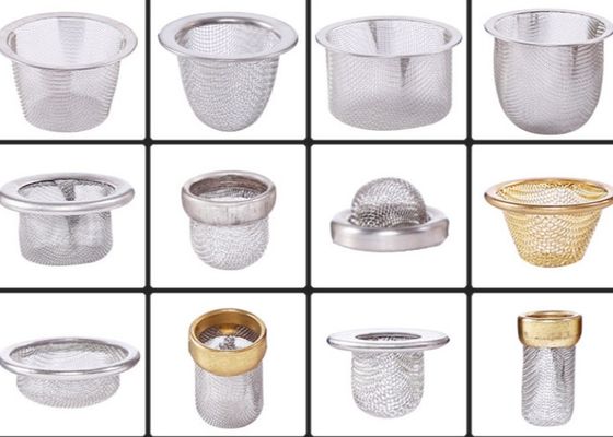 SS304 316L 45mm Dia স্টেইনলেস স্টীল জাল ছাঁকনি ফিল্টারিং ট্যাব্যাকো ক্যাপ আকৃতি হুক্কার জন্য