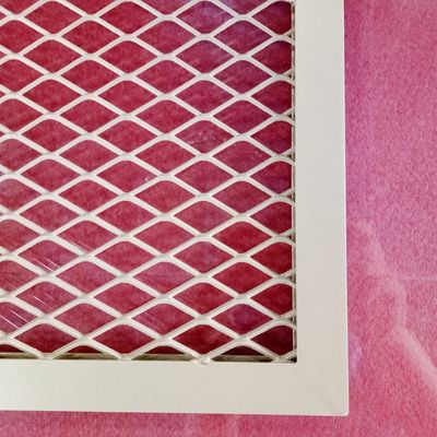50mm*100mm 2mm প্রসারিত অ্যালুমিনিয়াম জাল অন্দর এবং বহিরঙ্গন সজ্জার জন্য